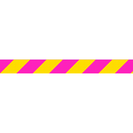 Queue Solutions WallPro 450, Black, 30' Yellow/Magenta Diagonal Stripe Belt WP450B-YM300